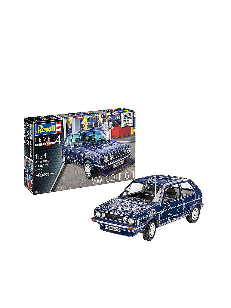 REVELL | Modellbausatz - VW Golf GTI "Builders Choice" | keine Farbe