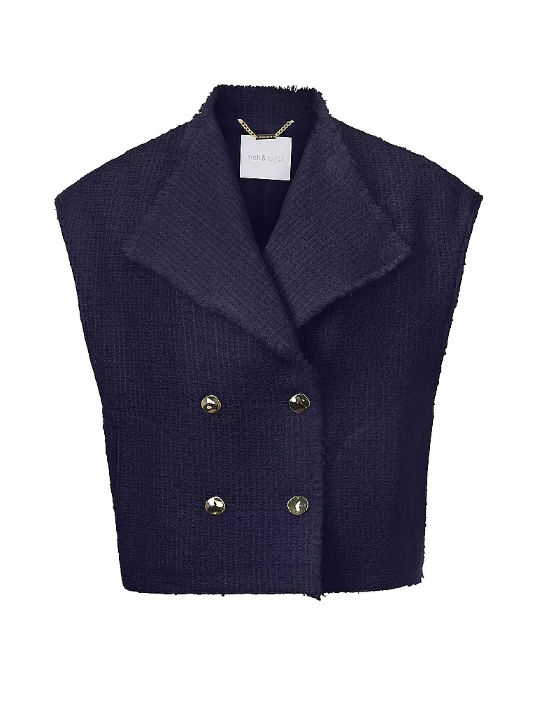 RICH & ROYAL | Gilet | dunkelblau