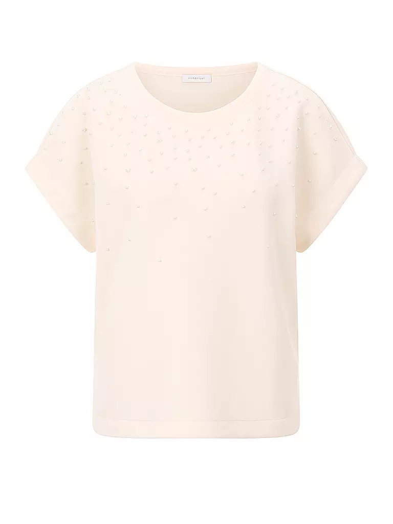 RICH & ROYAL | T-Shirt  | creme