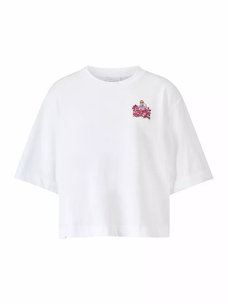 RICH & ROYAL | T-Shirt  | weiss