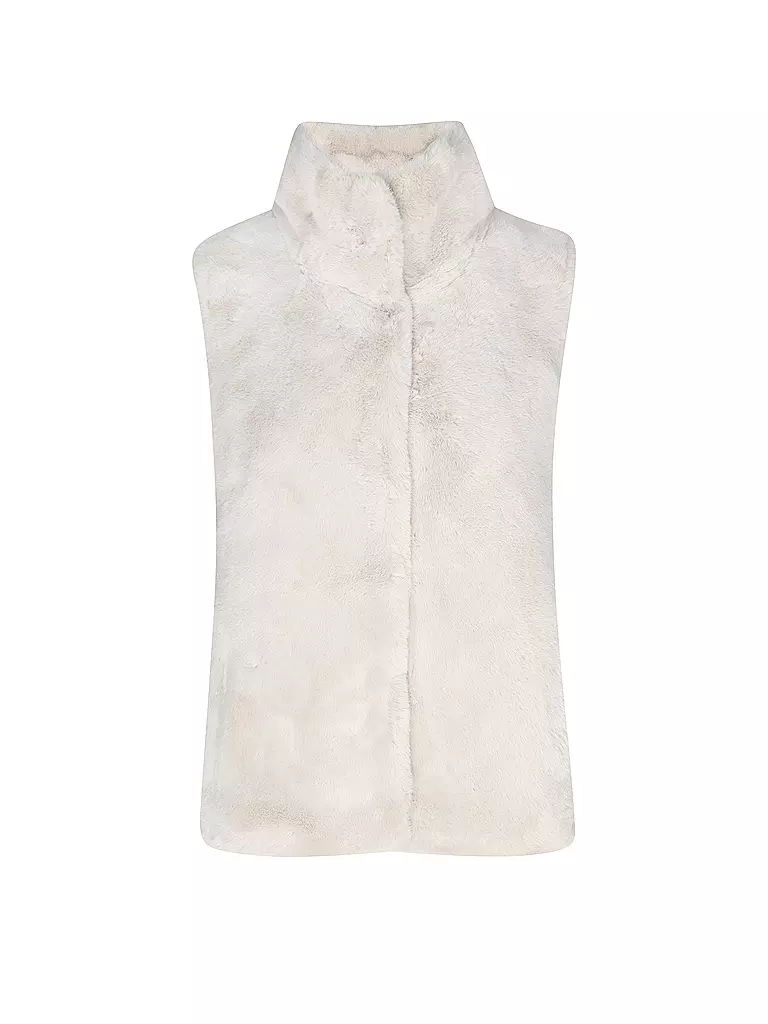 RINO&PELLE | Gilet in Felloptik LISON | creme