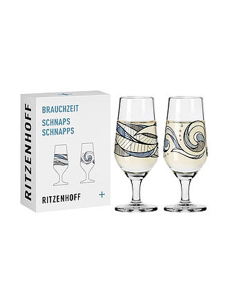 RITZENHOFF | Schnapsglas 2-er Set BRAUCHZEIT #5 und #6 Andreas Preis 2023