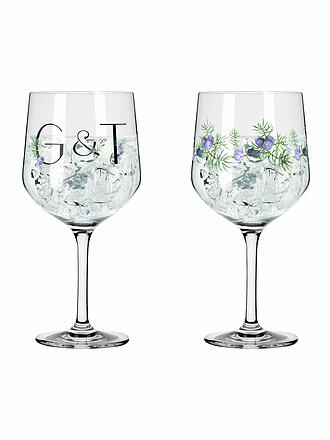 RITZENHOFF | Gin Glas 2-er Set BOTANIC LIGHTS  #5 #6 Design Team