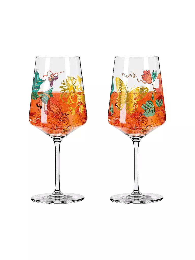 RITZENHOFF | Aperitifglas 2er-Set SET-SOMMERRAUSCH DELUX #23 #24 | bunt