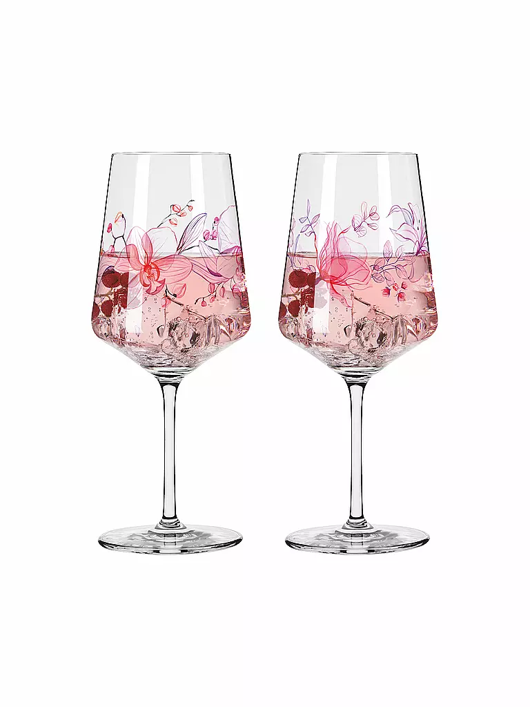 RITZENHOFF | Aperitifglas SOMMERSONETT SPRITZ 2er Set #19 #20 Kolberg | rosa