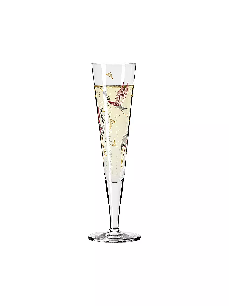 RITZENHOFF | Champagnerglas Goldnacht Champus #15 Christine Kordes 2021 | gold