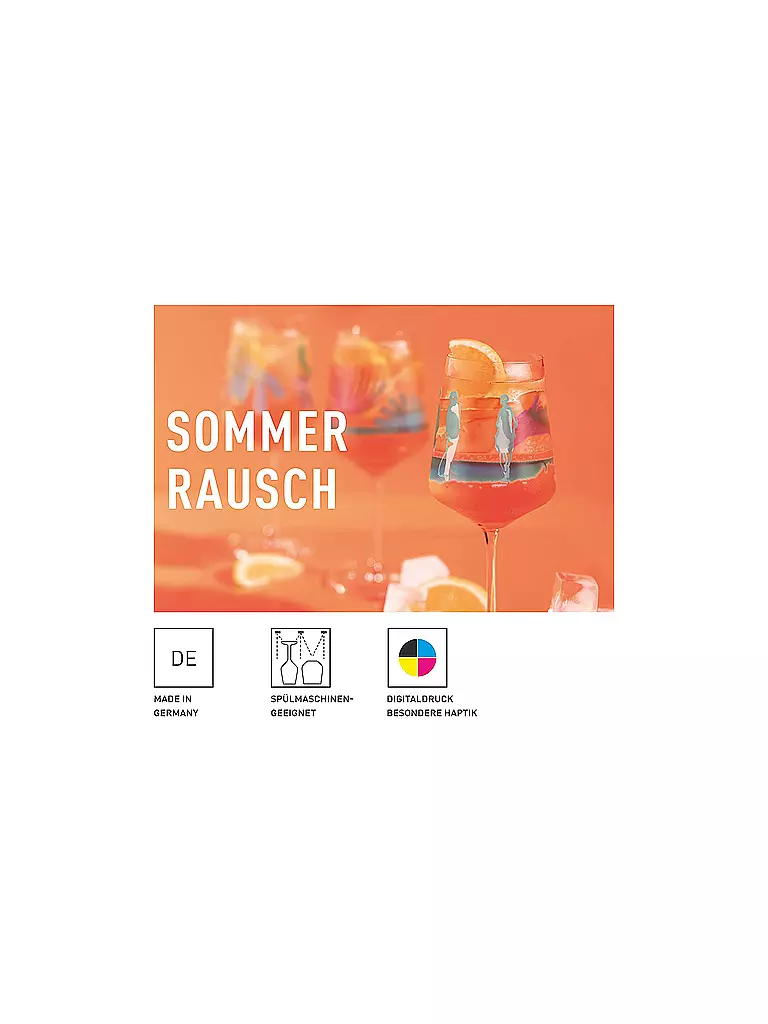 RITZENHOFF | Sommerrausch Aperitifglas 2022 #13 | bunt