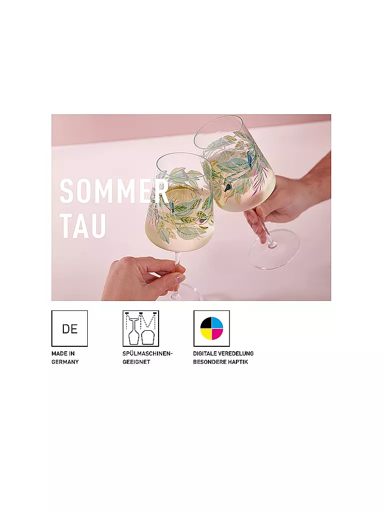 RITZENHOFF | Sommertau Aperitifglas #17 Anna D' Andrea 2024 | bunt