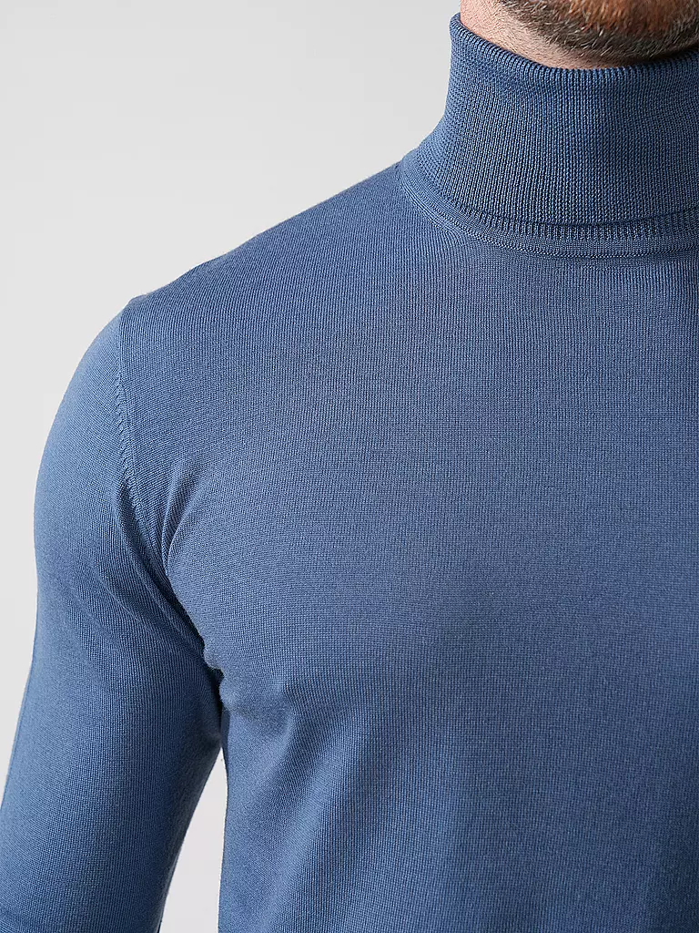 ROY ROBSON | Rollkragenpullover | blau