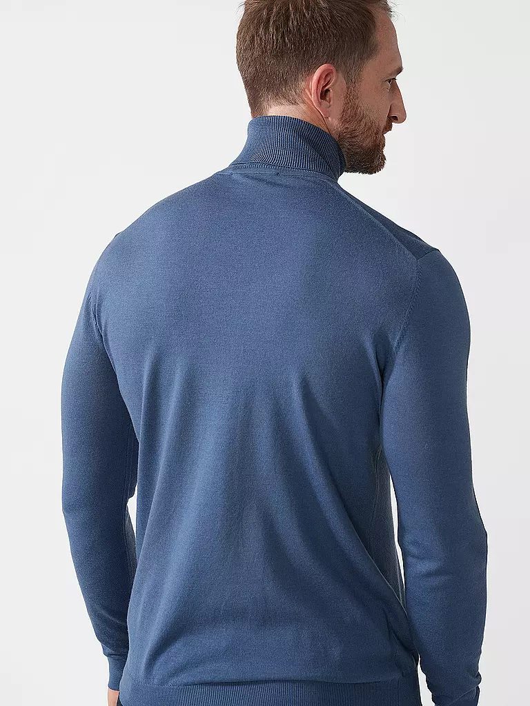 ROY ROBSON | Rollkragenpullover | blau