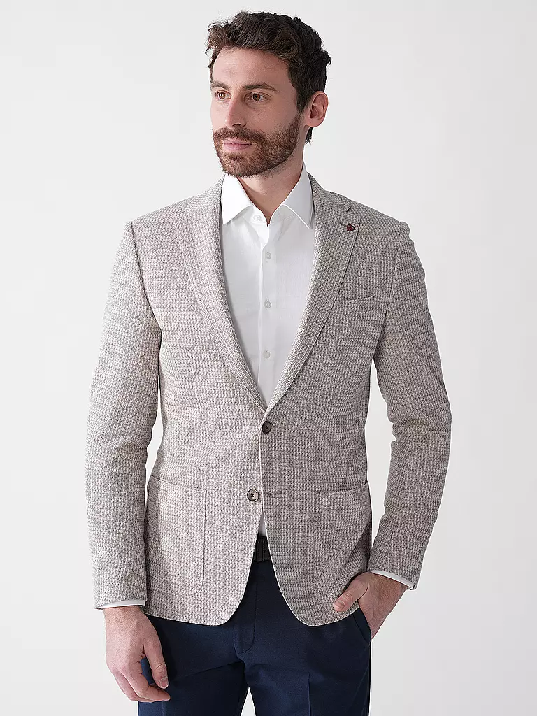 ROY ROBSON | Sakko Slim Fit | beige