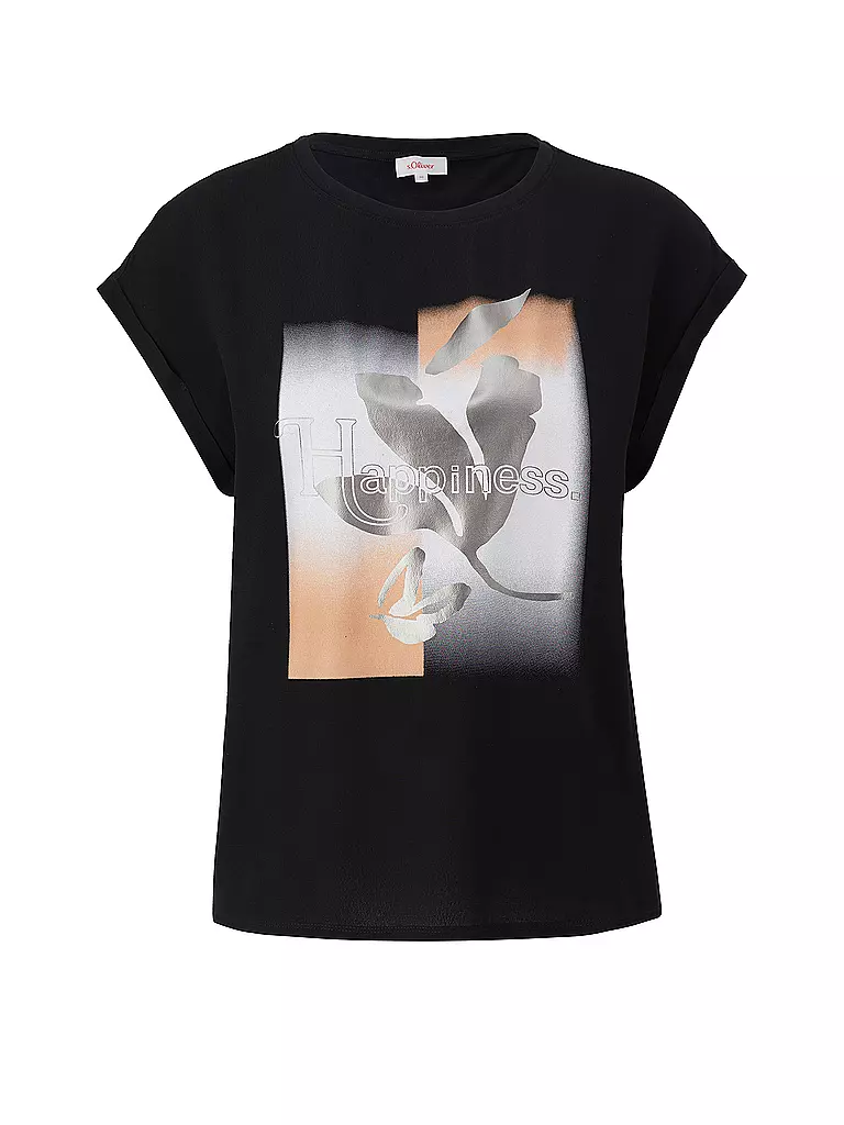 schwarz S.OLIVER T-Shirt