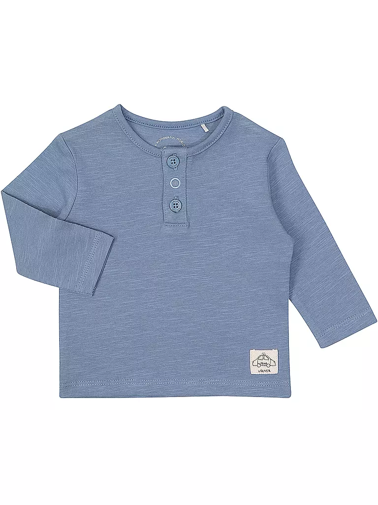 S.OLIVER | Baby Langarmshirt  | blau