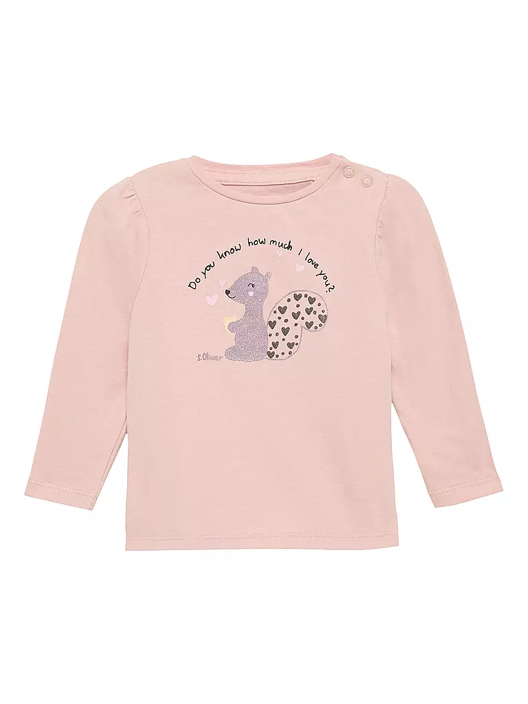 S.OLIVER | Baby Langarmshirt | rosa