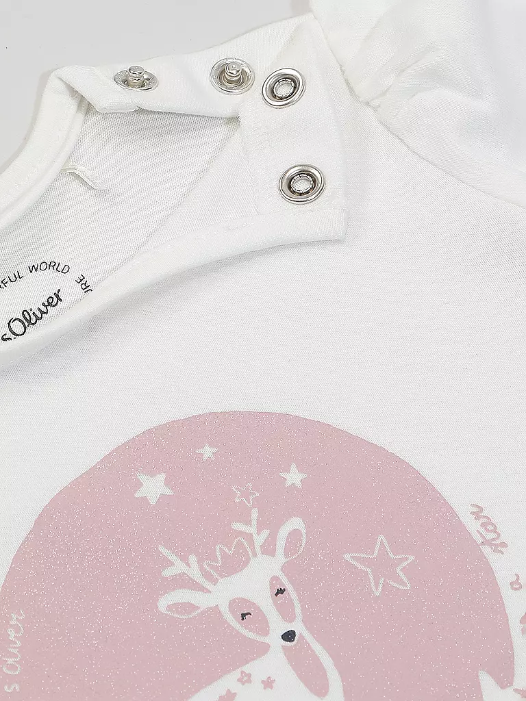 S.OLIVER | Baby Mädchen Langarmshirt | weiss