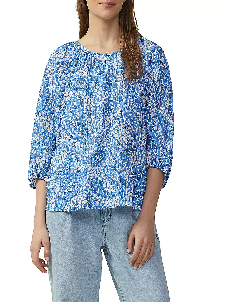 S.OLIVER | Bluse  | blau