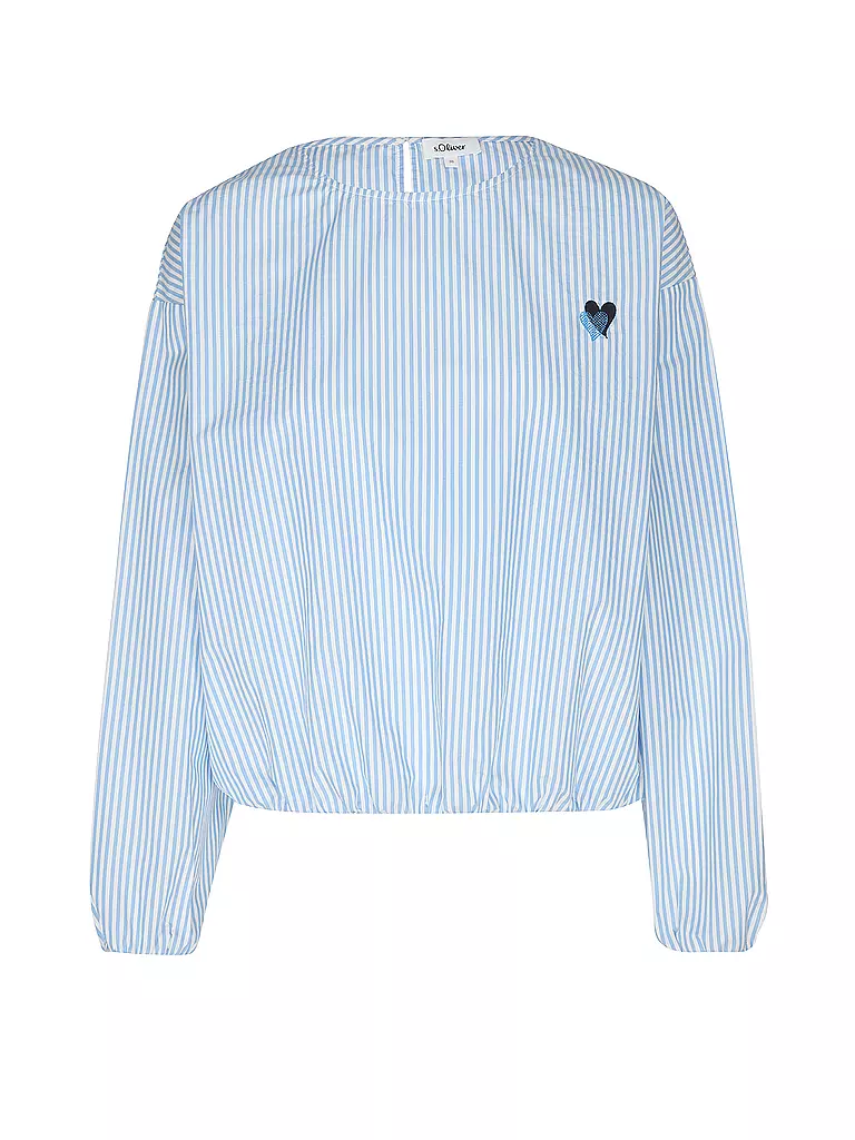 S.OLIVER | Blusenshirt  | blau