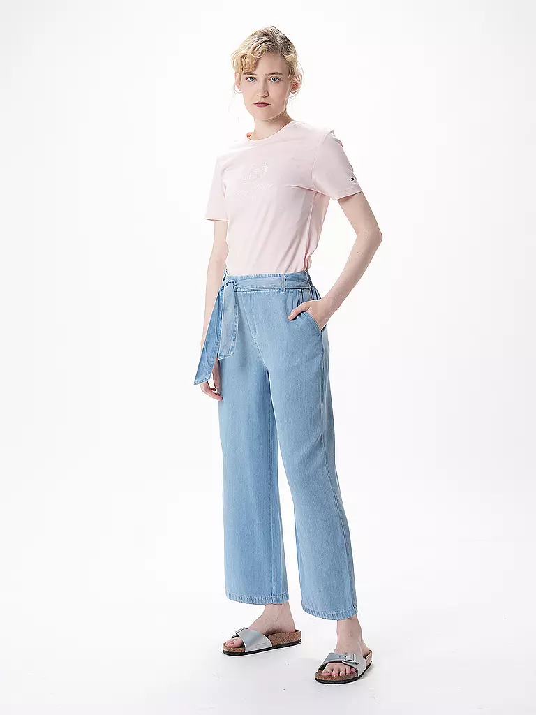 S.OLIVER | Culotte High Rise | blau