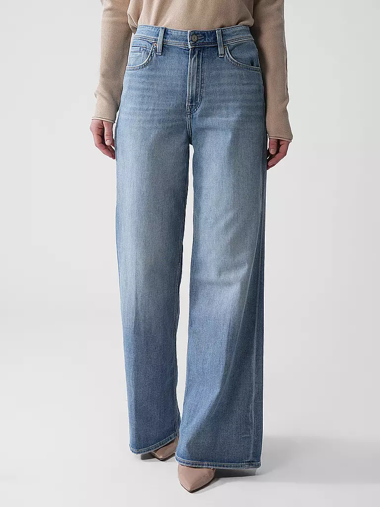 S.OLIVER | Jeans Wide Leg | blau