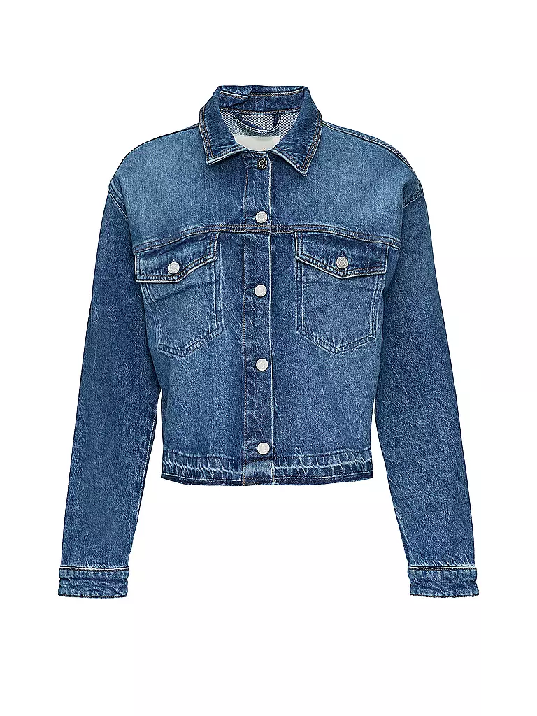 S.OLIVER | Jeansjacke  | blau