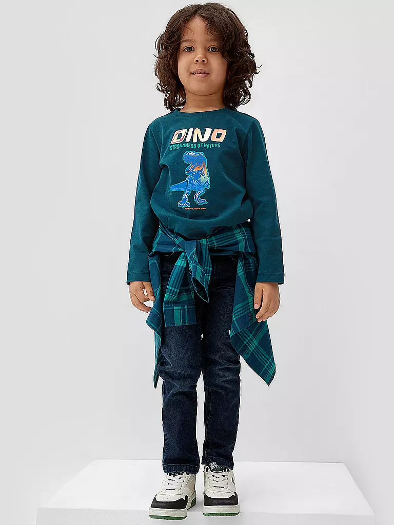 S.OLIVER | Jungen Langarmshirt  | petrol