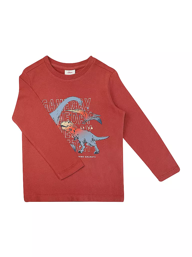 S.OLIVER | Jungen Langarmshirt | rot