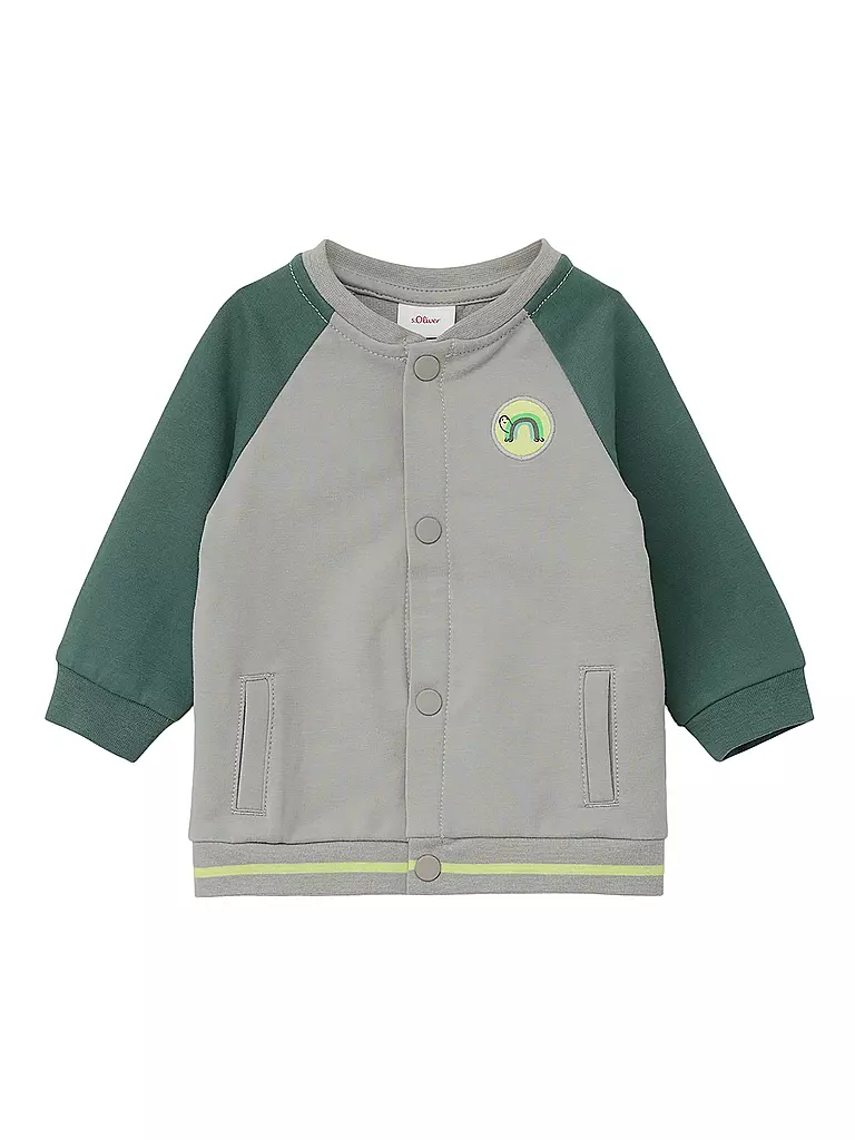 S.OLIVER | Jungen Sweatjacke | grau