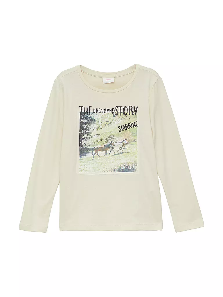 S.OLIVER | Mädchen Langarmshirt | creme