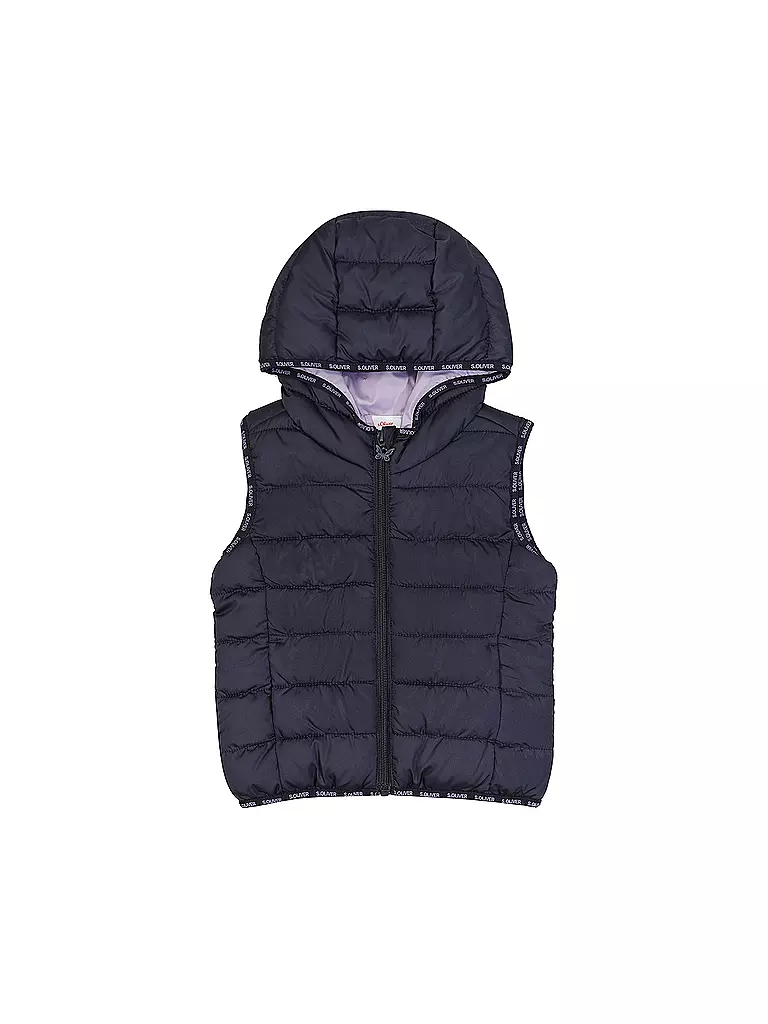 S.OLIVER | Mädchen Steppgilet  | dunkelblau