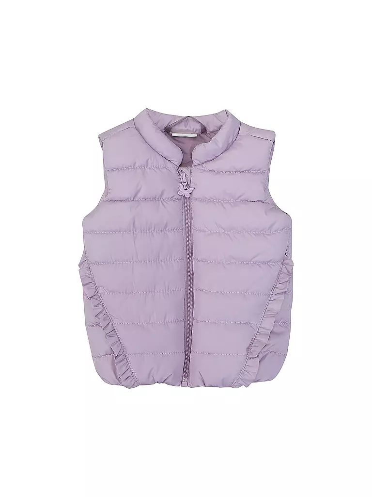 S.OLIVER | Mädchen Steppgilet | lila