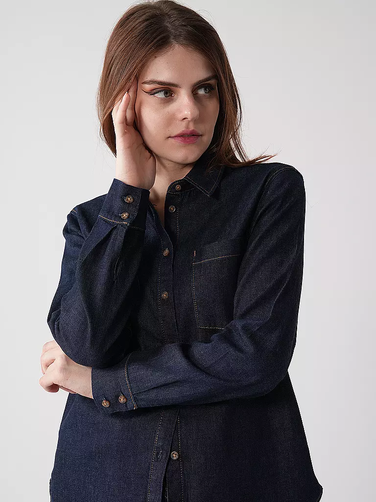 S.OLIVER | Overshirt | blau