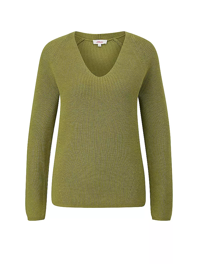 S.OLIVER | Pullover | grün