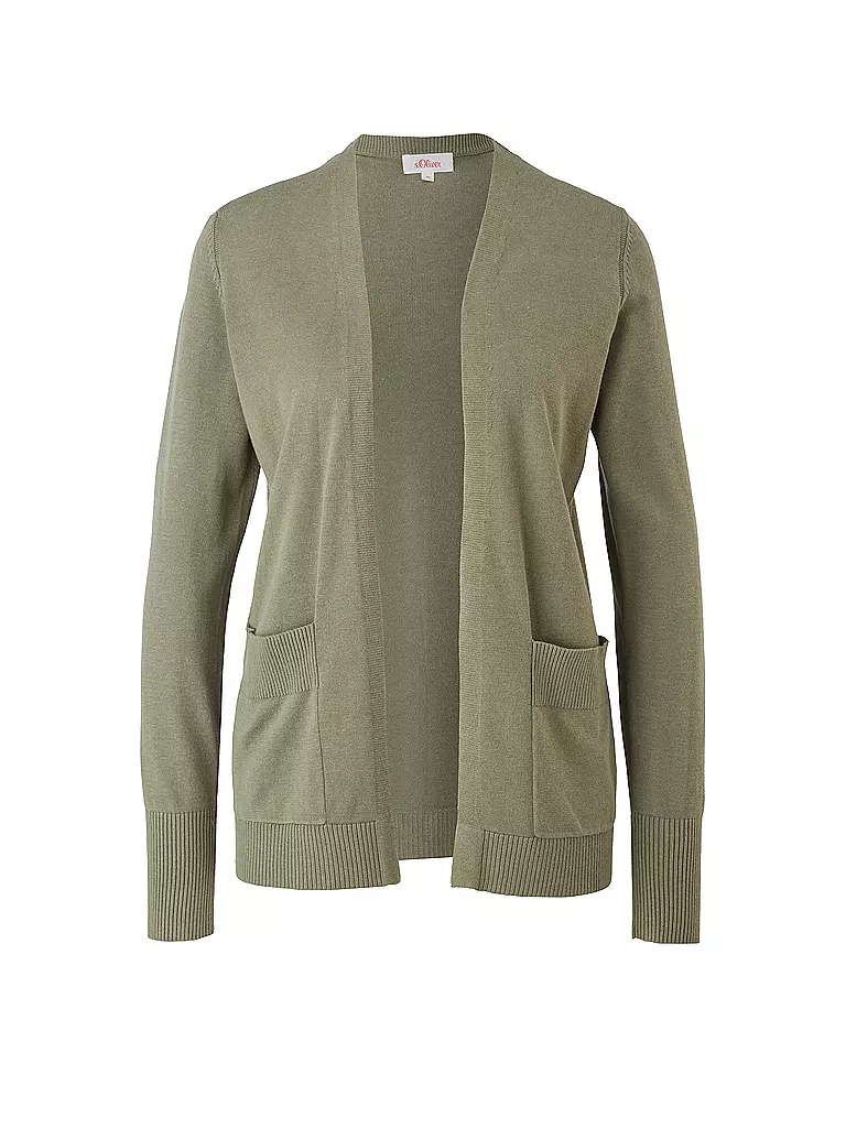 S.OLIVER | Strickjacke | olive