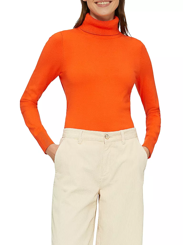 S.OLIVER | Strickpullover | orange