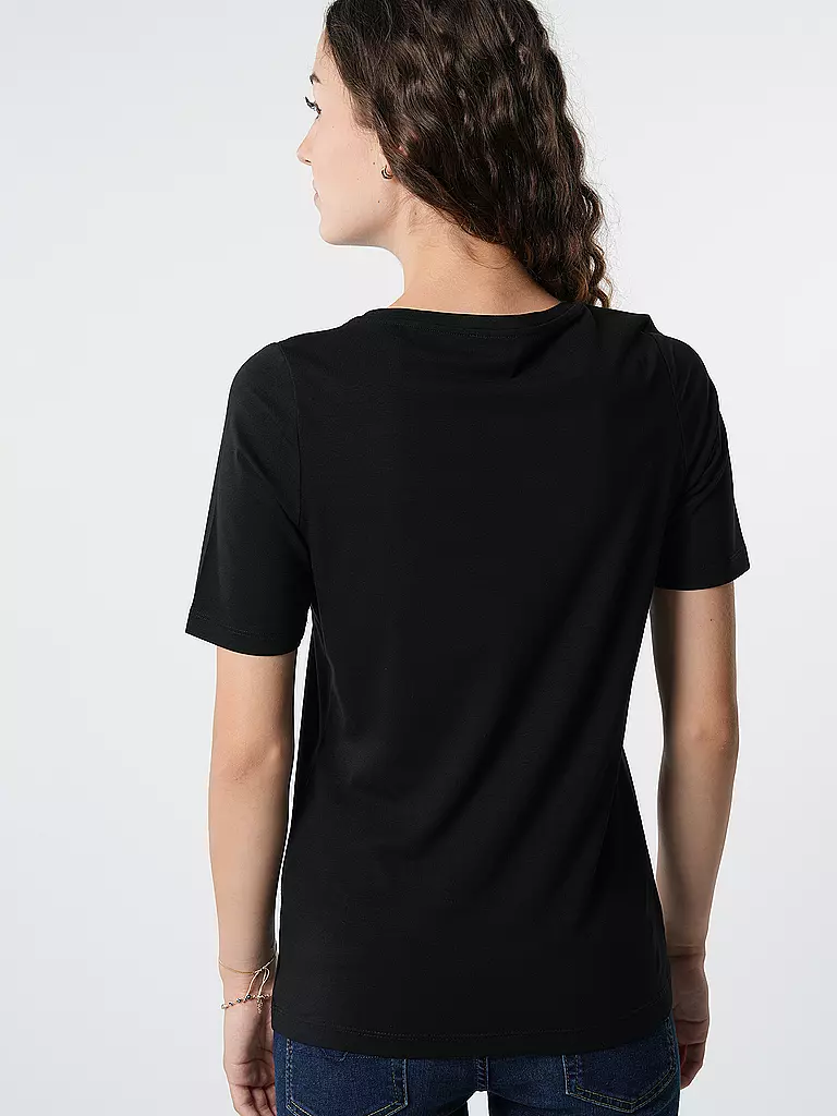 S.OLIVER | T-Shirt  | schwarz