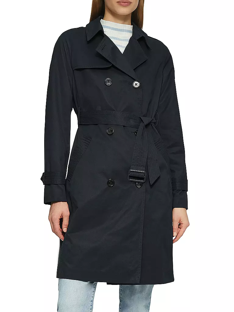 S.OLIVER | Trenchcoat | dunkelblau