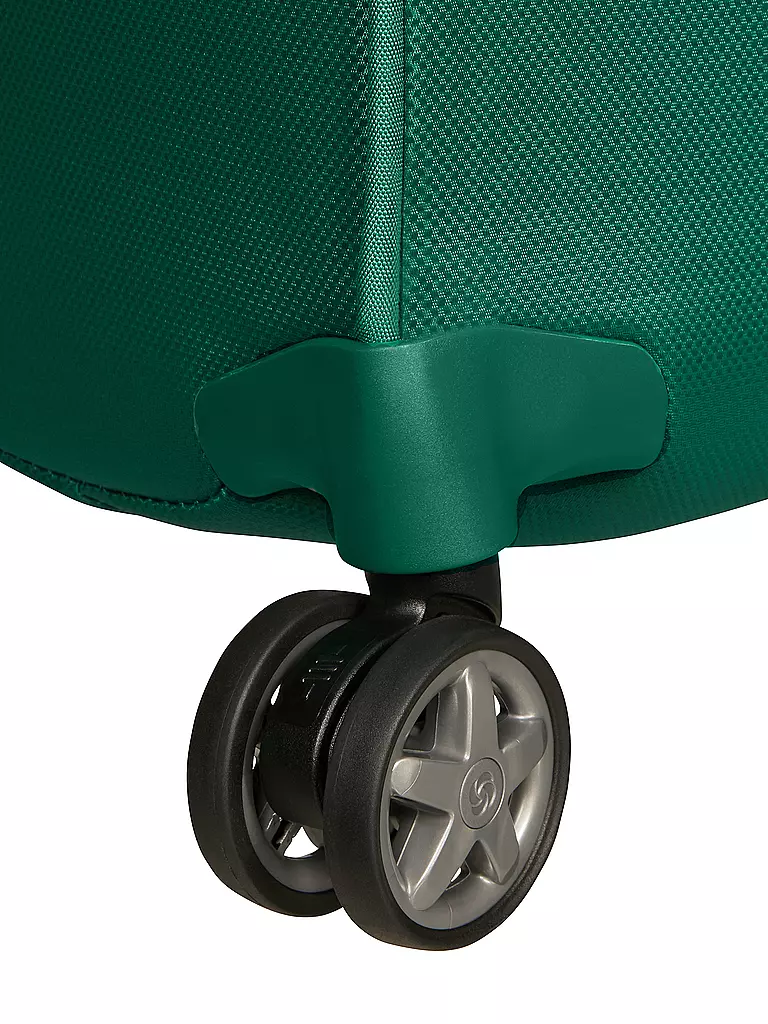 SAMSONITE | Trolley  D'LITE SPINNER 78cm erweiterbar pine green | dunkelgrün