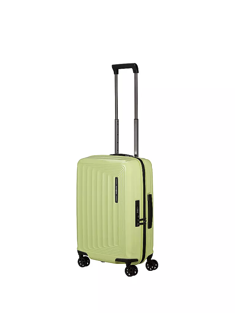 SAMSONITE | Trolley  NUON SPINNER 55cm erweiterbar metallic melon | blau