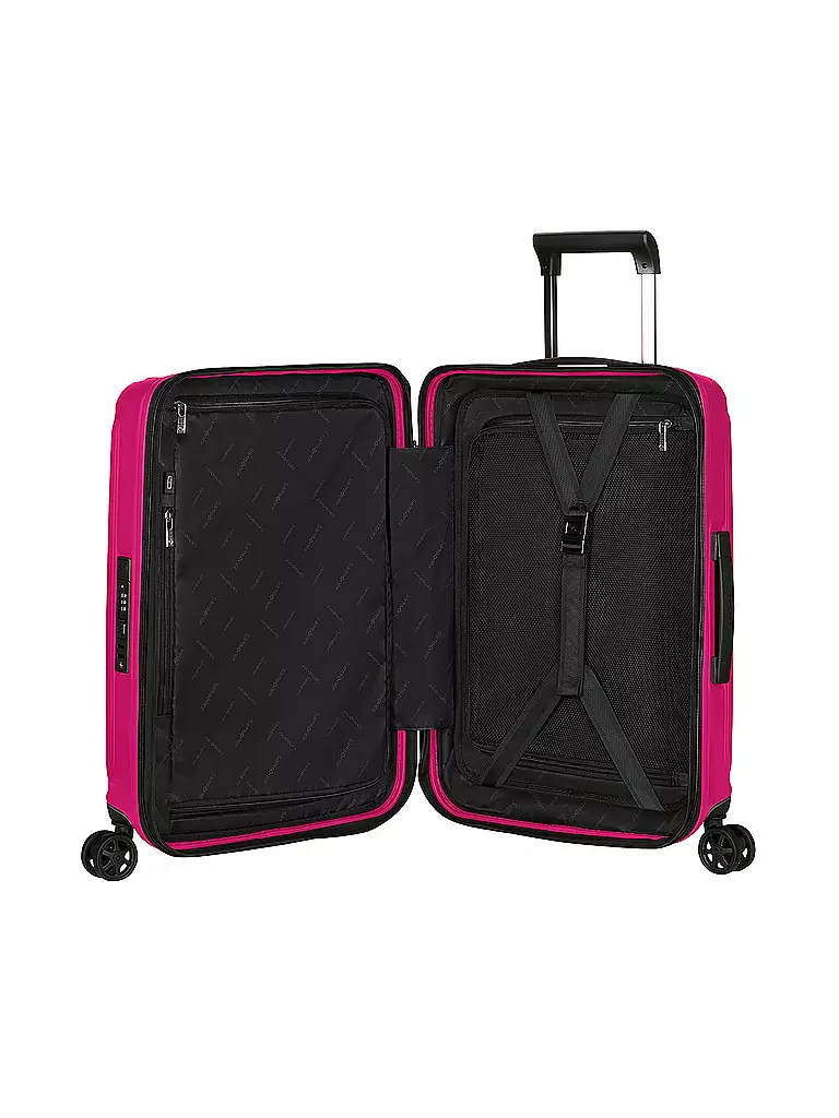 SAMSONITE | Trolley  NUON SPINNER 55cm erweiterbar metallic ruby | pink