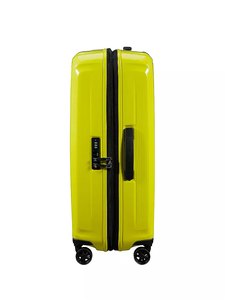 SAMSONITE | Trolley  NUON SPINNER 69cm erweiterbar metallic lime  | gelb