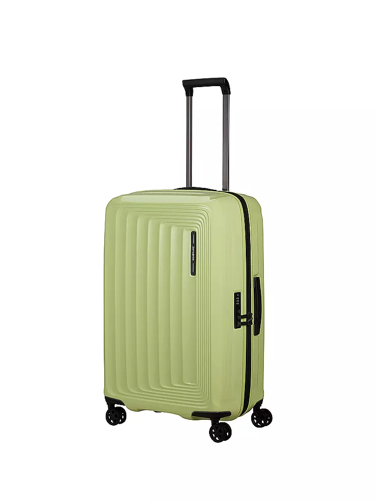 SAMSONITE | Trolley  NUON SPINNER 69cm erweiterbar metallic melon  | hellgrün