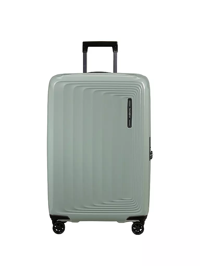 SAMSONITE | Trolley  NUON SPINNER 69cm erweiterbar metallic minera | hellgrau