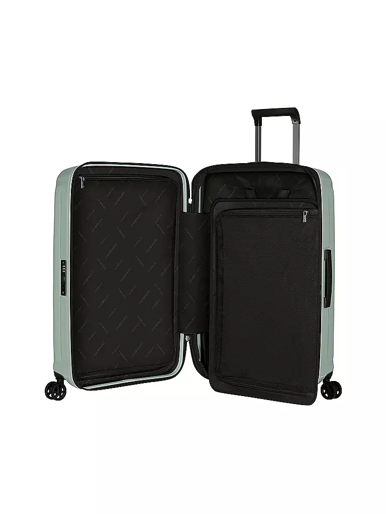 SAMSONITE | Trolley  NUON SPINNER 69cm erweiterbar metallic minera | hellgrau