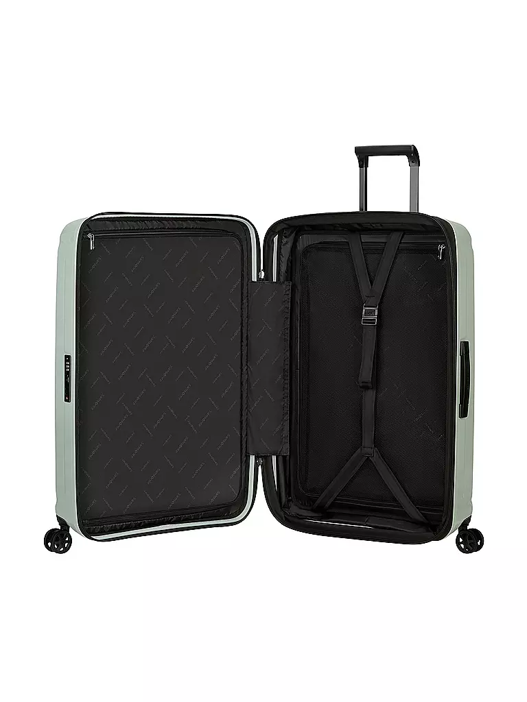 SAMSONITE | Trolley  NUON SPINNER 75cm erweiterbar metallic minera | hellgrau