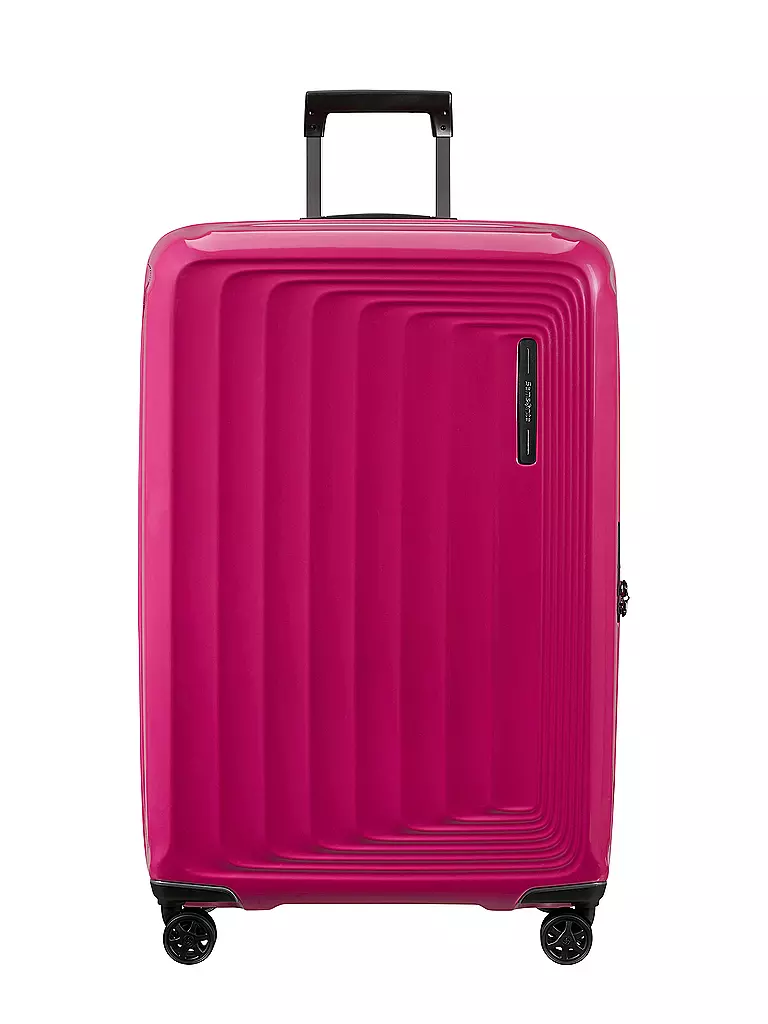 SAMSONITE | Trolley  NUON SPINNER 75cm erweiterbar metallic ruby | pink