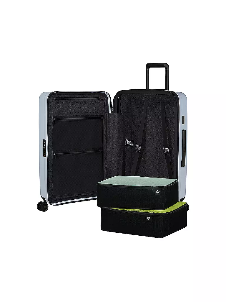 SAMSONITE | Trolley  RESTACKD SPINNER 68cm erweiterbar  | hellblau