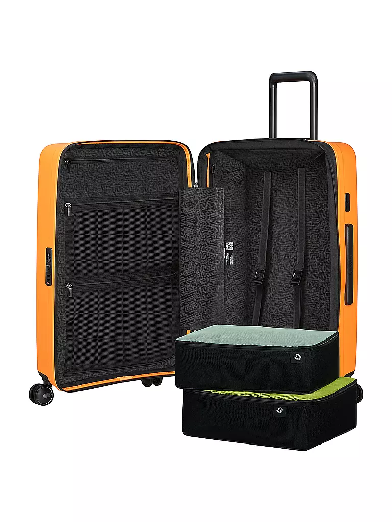 SAMSONITE | Trolley  RESTACKD SPINNER 68cm erweiterbar papaya | orange