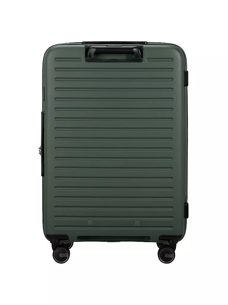 SAMSONITE | Trolley  RESTACKD SPINNER 68cm erweiterbar sage | schwarz