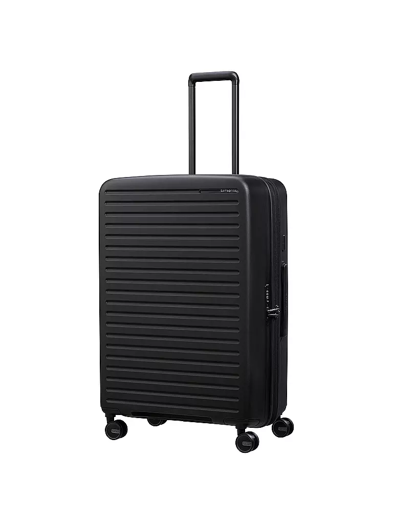 SAMSONITE | Trolley  RESTACKD SPINNER 75cm erweiterbar black | orange