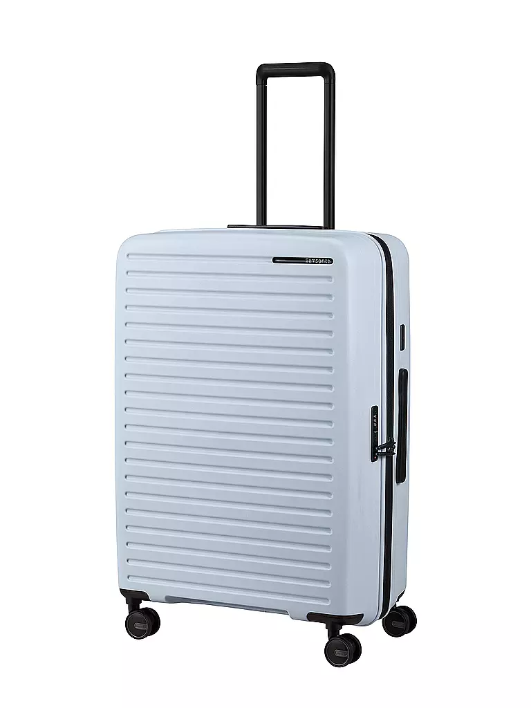 SAMSONITE | Trolley  RESTACKD SPINNER 75cm erweiterbar glacier | hellblau